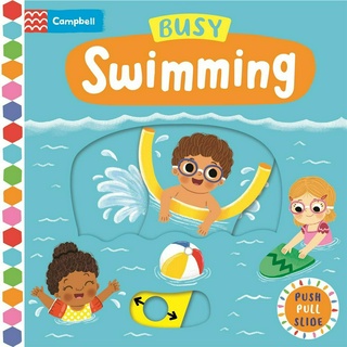 Busy Swimming - Board Book