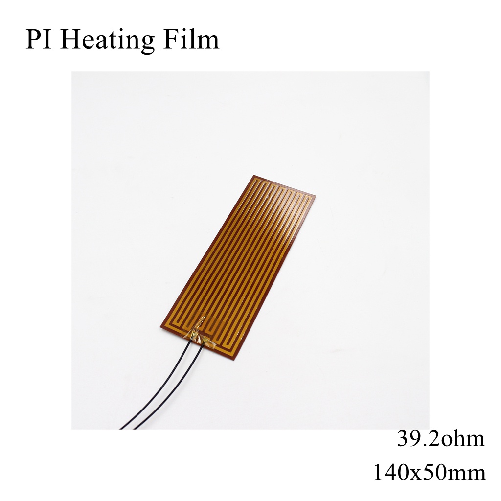 140x50mm 5V 12V 24V 110V 220V PI Heating Film Polyimide Adhesive