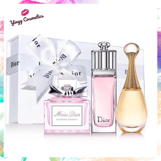 ภาพหน้าปกสินค้า\"น้ำหอมแท้\" dior perfume มินิ set Miss Dior Blooming Bouquet + J\'adore Eau de Parfume + Dior Addict Eau Fraiche (5ml*3) ซึ่งคุณอาจชอบสินค้านี้