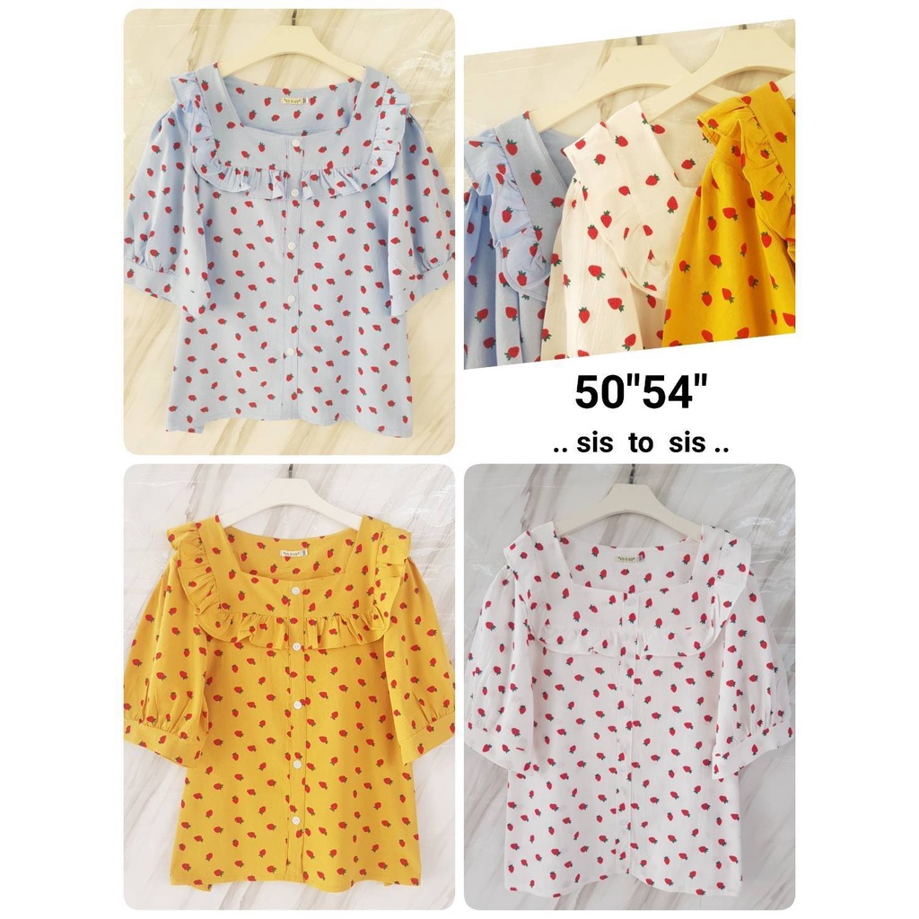 เสื้อเชิ้ต-plussize-เสื้อคนอ้วน-มีไซส์-50-54