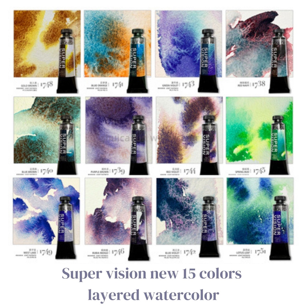 สูตรใหม่-สีน้ำ-super-vision-2022-15-สีใหม่ล่าสุด-กระจายตัวเป็น-2-สี-แบ่งขาย-1ml-2ml