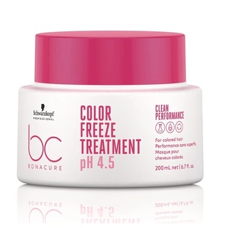 ทรีทเมนท์ ผมทำสี 👄Schwarzkopf BC Bonacure Color Freeze Teatment ชวาร์สคอฟ เธอราพี คัลเลอร์ pH4.5 รักษาสีผม