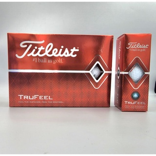 สินค้า ลูกกอล์ฟ Titleist  trufeel ของแท้พร้อมส่ง (1 กล่อง 12 ลูก)