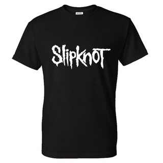 เสื้อคนอ้วน - ผู้ชายเสื้อยืด Slipknot ตัวอักษรพิมพ์สีทึบเสื้อยืด / Wo แฟชั่นผ้าฝ้าย Streetwear Tshi