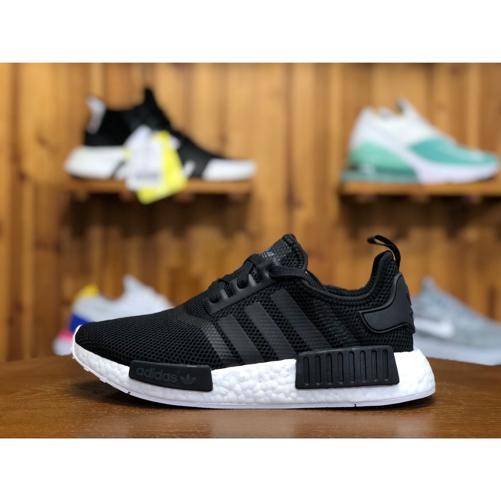 ข้อเสนอพิเศษ-ของแท้-adidas-nmd-r1-รองเท้าผ้าใบผู้ชายและผู้หญิง