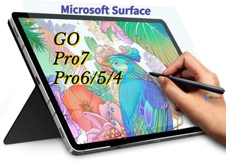 ฟิล์มกระดาษ Microsoft Surface Pro 7/6/5/4 Surface Go3 Go2 Go Paper Like Film Anti Reflection PET