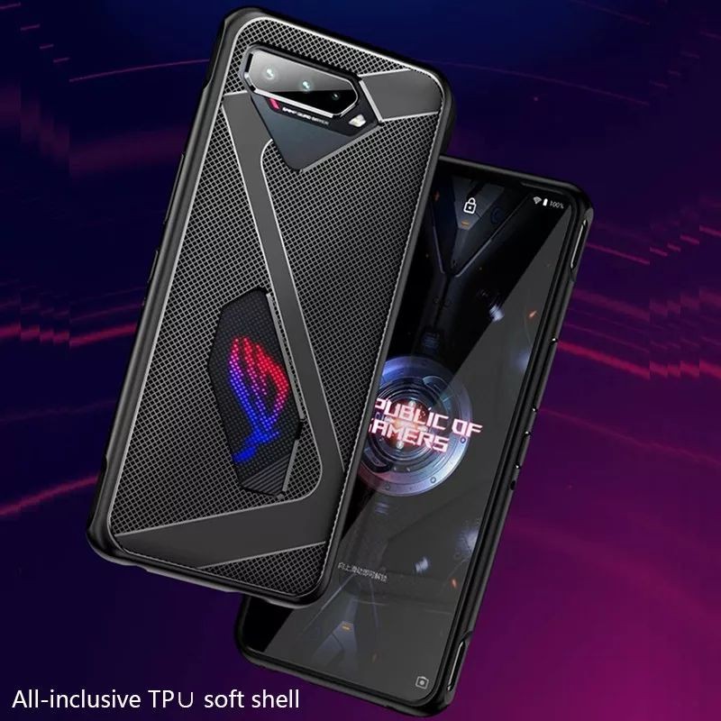 เคส rog phone 5 pro ultimate case 3 rog5 rog3 tpu สีดำ | Shopee Thailand