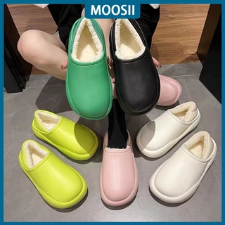 ภาพหน้าปกสินค้าMoosii รองเท้าแตะ ผ้าฝ้าย กันลื่น ให้ความอบอุ่น ไซซ์ 36-45 มี 4 สี สําหรับผู้หญิง ที่เกี่ยวข้อง