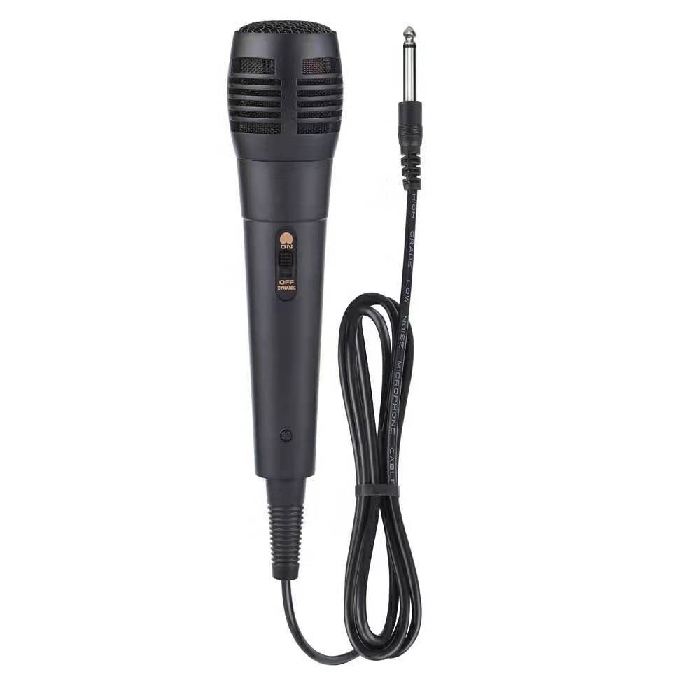 ราคาและรีวิวไมค์พร้อมสาย ไมโครโฟน ร้องเพลง/พูด คาราโอเกะ Professional Dynamic Microphone