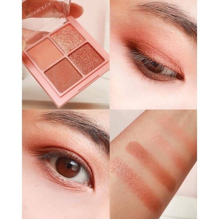 ภาพสินค้าMerrezca Eye Color Palette เมอร์เรซกา อาย คัลเลอร์ พาเลต (1 ตลับ) จากร้าน beautyhealthshop บน Shopee ภาพที่ 1