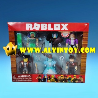 ส่งเร็ว พร้อมส่งจาก กทม. โมเดล ของเล่น Roblox ชุด 6 ตัว พร้อมอุปกรณ์ตกแต่ง เก็บเงินปลายทางได้