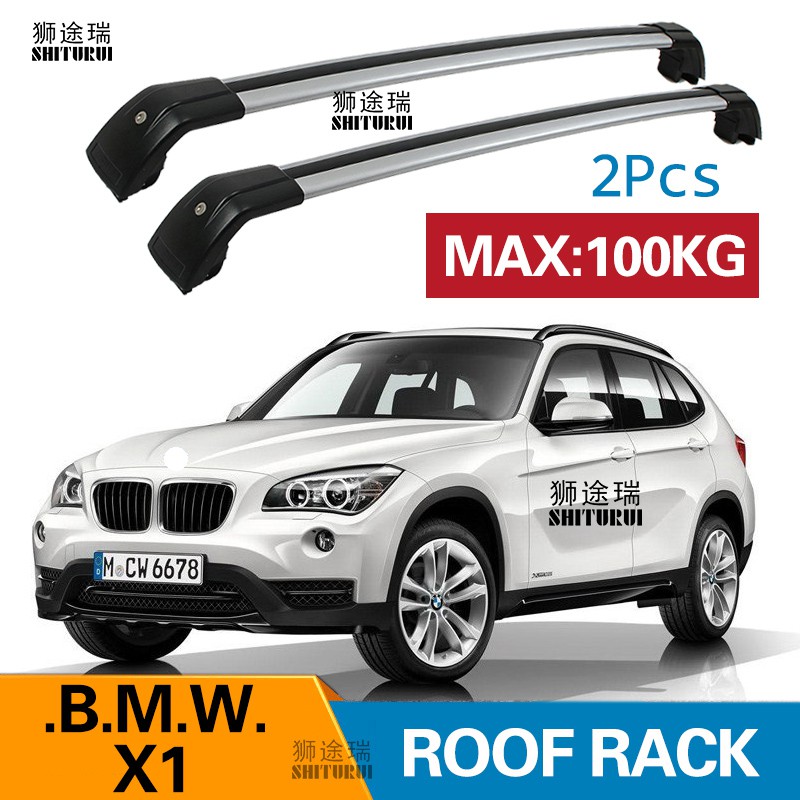 Roof Rack BMW X1 E84 F48 20092020 งานอลูมิเนียม + Plastics ABS รับ