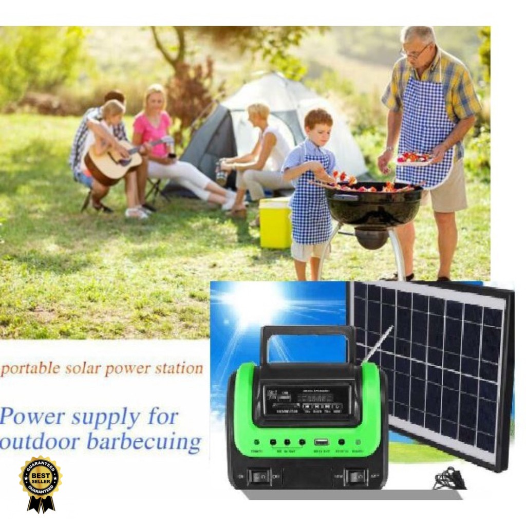 solar-home-system-เครื่องกำเหนิดไฟฟ้า-solar-cell-วิทยุ-mp3-ไฟฉาย-พลังงานแสงอาทิตย์-solar-system-4000-mah-5w