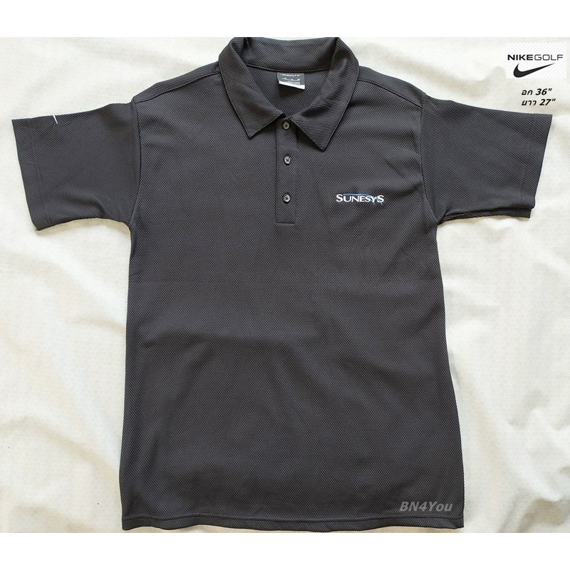 nike-golf-เสื้อกีฬา-ตีกอล์ฟ-ลำลอง-สีดำสนิท-ไซส์-xl-36-สภาพเหมือนใหม่-ไม่ผ่านการใช้งาน-หญิง