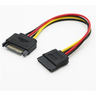 สายไฟต่อ SATA To SATA power cable สายไฟต่อ SATA เพิ่มความยาว 20CM ส่งเร็ว ประกัน CPU2DAY