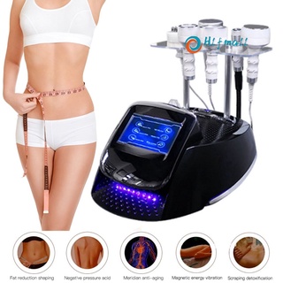 5D Ultrasound 80K Cavitation RF Ultrasonic Vacuum Loss Weight Slimming Radio Frequency Massager Skin Care Device Healt Y