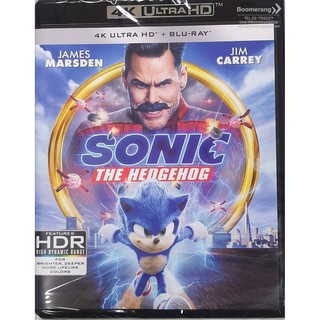 Sonic The Hedgehog/โซนิค เดอะ เฮดจ์ฮ็อก (4K+Blu-ray) (4K/BD มีเสียงไทย มีซับไทย)