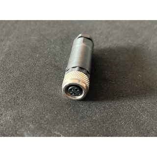Connector M8 : 3 poles Female M8 cable connector IP67