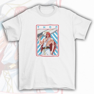 เสื้อยืดผ้าฝ้ายพรีเมี่ยม RECORD OF RAGNAROK Anime T-shirt (Unisex)