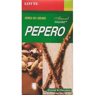 Pepero 1 กล่องใหญ่ มี 8 กล่องเล็ก