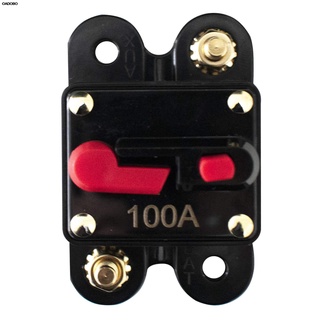 Car Audio Circuit Breaker 60-300A with Switch Manual Reset Fuse for Car Automotive Stereo Audio Electronic System 12V/24