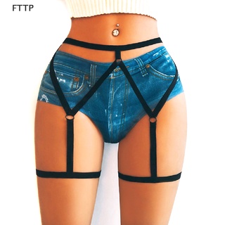ภาพหน้าปกสินค้า[FTTP] กางเกงชั้นใน เอวสูง ผ้ายืด เซ็กซี่ สําหรับผู้หญิง ที่เกี่ยวข้อง