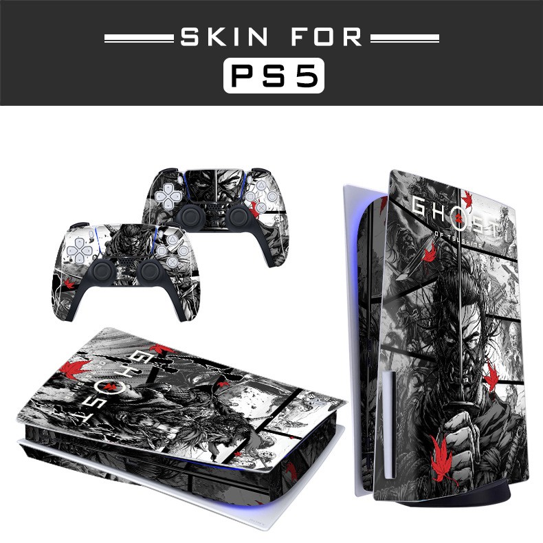 สติ๊กเกอร์ PS5 Sticker Protect Screen ลายคมชัด **สำหรับรุ่นใส่แผ่น ...