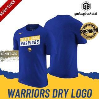 เสื้อยืดพิมพ์ลายแฟชั่นเสื้อยืดแฟชั่นเสื้อกีฬาพิมพ์ลาย Golden States Warriors Gsw สีฟ้า