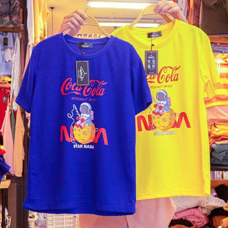 เสื้อยืดnaza-amp-coca-เก๋ๆๆ-ผ้าโปโล