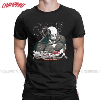 ใหม่ เสื้อยืดลําลอง ผ้าฝ้าย 100% แขนสั้น คอกลม พิมพ์ลาย Attack On Titan ของขวัญ สําหรับผู้ชาย และผู้หญิง