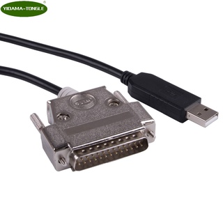 ชิปอะแดปเตอร์เชื่อมต่อ FTDI Usb เป็น RS232 25 Pin DB25 ตัวผู้ CNC C-232R US-232R