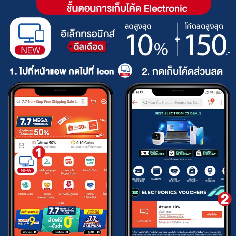 ภาพสินค้าXiaomi Mijia Mi Dust Mites Vacuum Cleaner เครื่องดูดไรฝุ่น เครื่องกำจัดไรฝุ่น จากร้าน sunmoon168 บน Shopee ภาพที่ 1