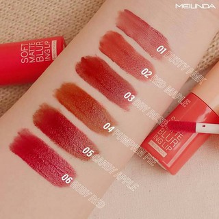 ♦️ส่งด่วน | ถูก | ของแท้ ♦️Mei Linda Soft Matte Bluring lip #MC2063 : meilinda เมลินดา ซอฟต์ แมทท์ เบลอลิ่ง ลิป