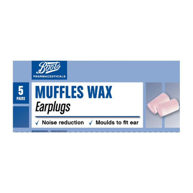 ถูกที่สุด!อุปกรณ์ป้องกันเสียงรบกวน อ่านหนังสือมีสมาธิ นอนหลับสบาย Boots MUFFLES WAX Earplugs 5