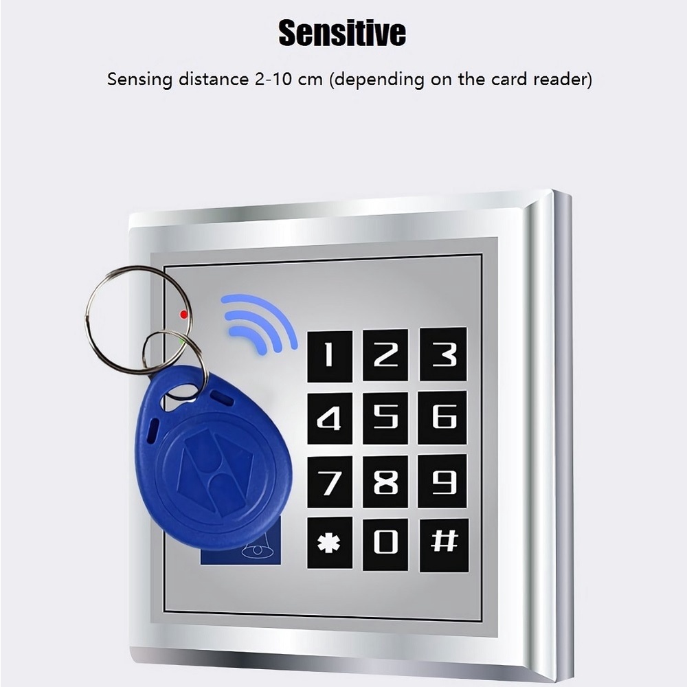 10pcs-read-only-tk4100-proximity-125khz-rfid-keyfobs-card-access-control-key-chain-card