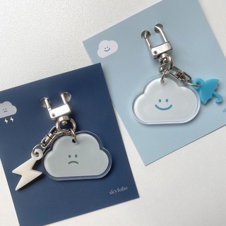 ภาพหน้าปกสินค้า[พร้อมส่ง] skyfolio — Cloud keyring พวงกุญแจ ซึ่งคุณอาจชอบสินค้านี้