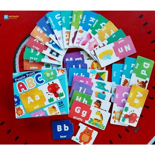 จิ๊กซอว์ Puzzle Pairs ABC (กระดาษแข็งหนา)