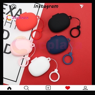 🌟3c🌟Q25 realme buds Q case Dustproof Soft Washable Protective Cover, Silicone Case for realme Buds Q TWS Wireless Earbuds