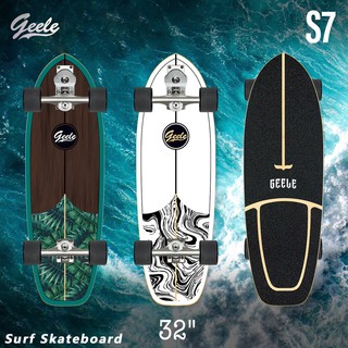 ❗ลดล้างสต็อก❗ Geele Surfskate รุ่น S7 (ขนาดยาว 32 นิ้ว) เซิร์ฟสเก็ตสำหรับผู้เริ่มต้น