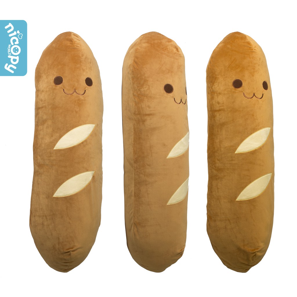 NICOPY หมอนข้างขนมปังฝรั่งเศส Cushion (French breadl) | Shopee Thailand