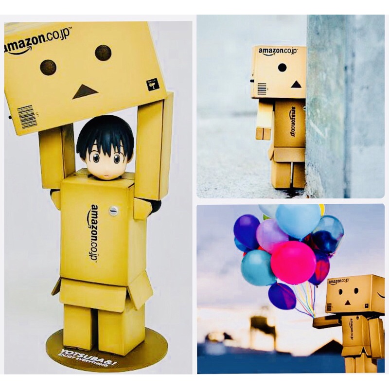 kaiyodo-revoltech-danbo-danboard-japanese-amazon-mini-ver-limited-japan-with-amazon-logo