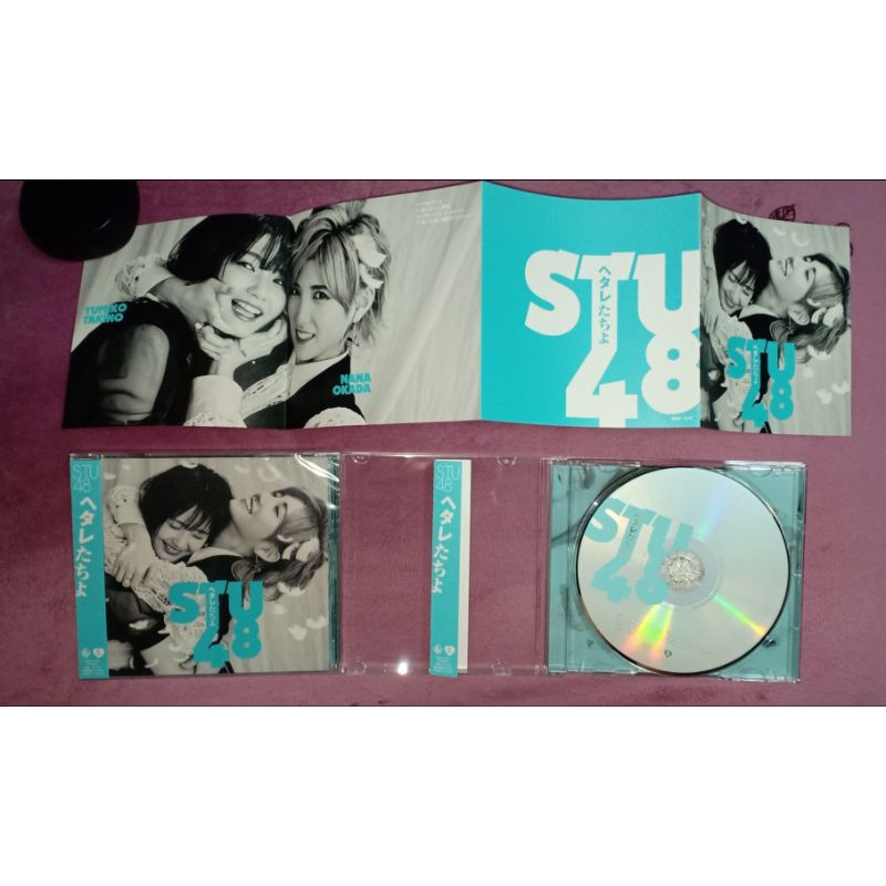 stu48-cd-amp-photoset-ซิงเกิ้ลที่-7-hetaretachi-yo