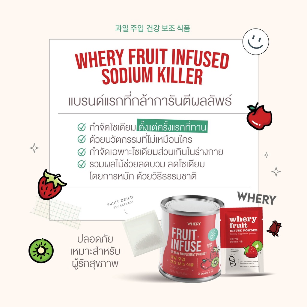 มุมมองเพิ่มเติมของสินค้า Calplus farm Whery Fruit infuse น้ำหมักผลไม้ น้ำผลไม้หมัก whey Protein diet โปรตีนคุมหิว