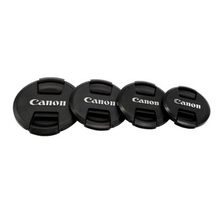 ภาพขนาดย่อของภาพหน้าปกสินค้าNew Version Canon Lens Cap ฝาปิดหน้าเลนส์ แคนอน ขนาด 49 52 55 58 62 67 72 77 mm. จากร้าน sskauto บน Shopee