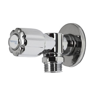 STOP VALVE HOEN HT-222 CHROME สต๊อปวาล์ว 1ทาง HOEN HT-222 สีโครม วาล์วและสต๊อปวาล์ว ก๊อกน้ำ ห้องน้ำ STOP VALVE HOEN HT-2