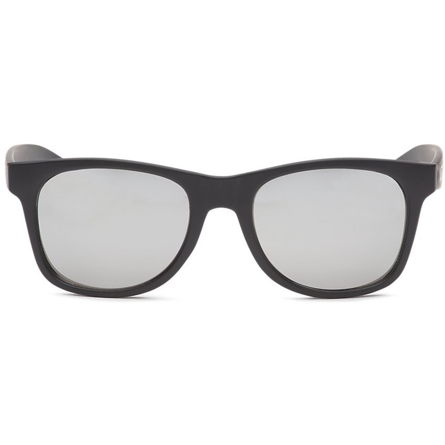 แว่นตาแฟชั่น-แว่นกันแดดแว่นตากันแดด-ลิขสิทธิ์แท้-vans-แว่นกันแดด-spicoli-4-shades-รุ่น-vn-0lc0cvq-matte-black-silver