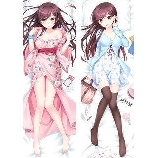 ปลอกหมอน ลาย Rent A Girlfriend Mizuhara Chizu Dakimakura ขนาด 50x150 ซม. สําหรับกอดร่างกาย