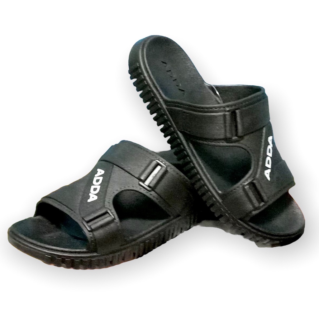 adda-รองเท้าแตะ-รุ่น-15201-รองเท้ายาง-ผู้ชาย-สีดำ-กันนำ้ได้-คุณภาพดี-สวยใส่นุ่มสบายเท้า