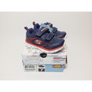 SKECHERS รองเท้าเด็ก SKECHERS SYNERGY-MINI SPRINT (95091N/NVRD)