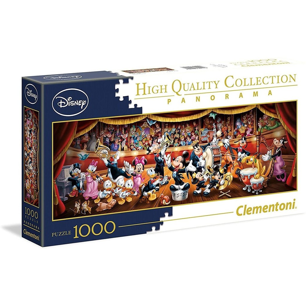 จิ๊กซอว์ Clementoni - Disney Classic 1000 piece (Panorama) (ของแท้ มี ...